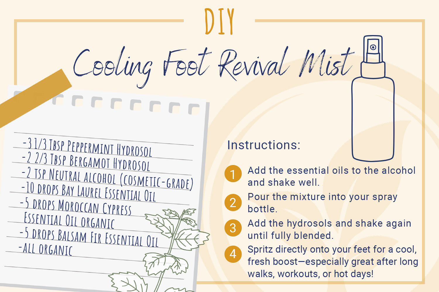 Cooling Foot Revival Spray