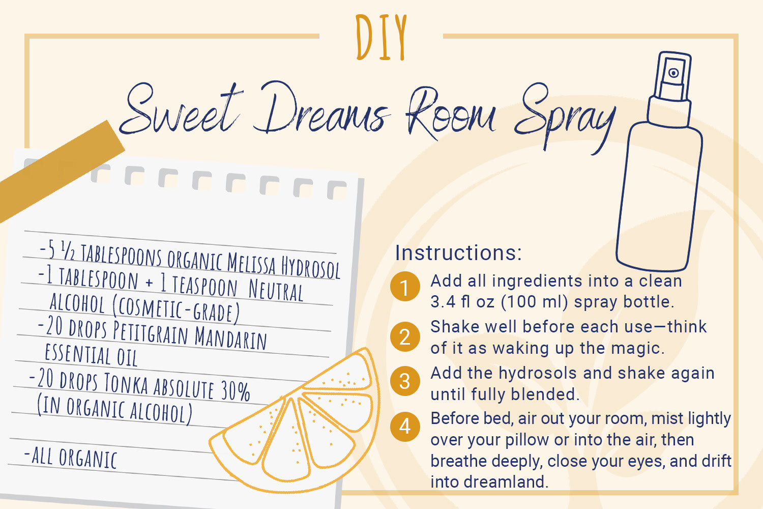 Sweet Dreams Room Spray