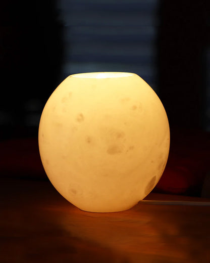 Alabaster Moonlight Lamp