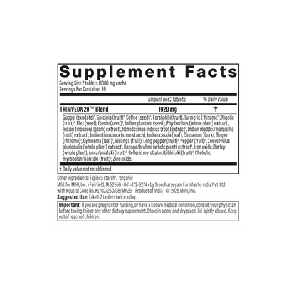 TrimVeda 29 — Metabolic & Appetite Balance