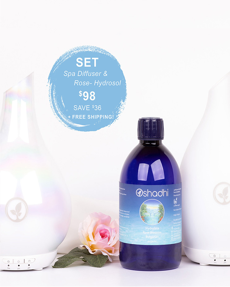 Aroma Spa Diffuser & Rose Hydrolate